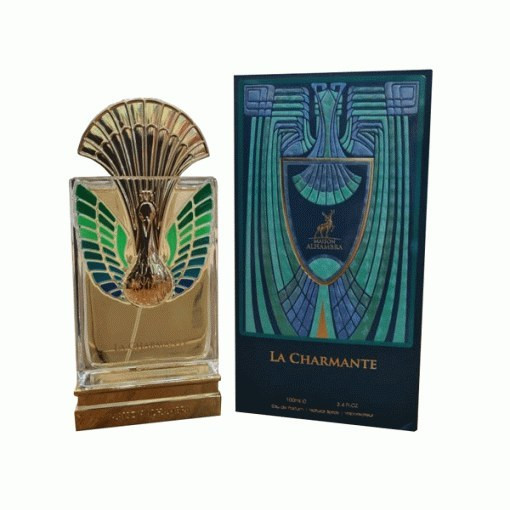 ادکلن لاچارمنت ۱۰۰ میل الحمبرا La Charmante | مشابه باربری گادس Burberry Goddess – ادکلن علی انصاری