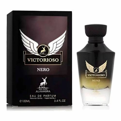 ادکلن ویکتوریوسو نرو ۱۰۰ میل الحمبرا Victorioso Nero | مشابه اینوکتوس ویکتوری Invictus Victory