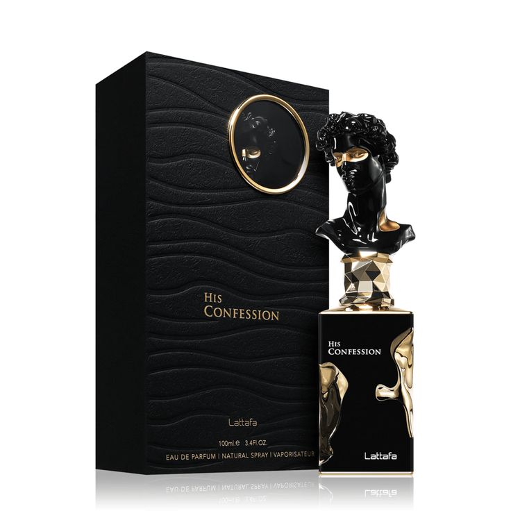 ادکلن ۱۰۰ میل هیز کانفشن اصلی لطافه His Confession | مشابه دیور هوم اینتنس Dior Homme Intense